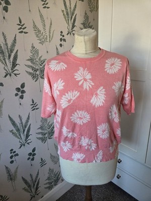 Marks And Spencer Lightweight Jumper - Floral Pattern