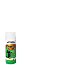 12 Oz. High Heat Flat White Spray Paint (6-Pack)