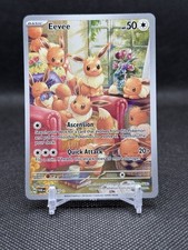 Eevee 188/167 Pokemon TCG SV Twilight Masquerade Illustration Rare Card