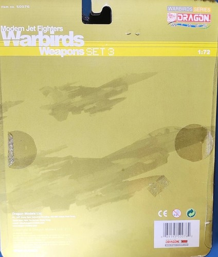 Dragon Wings - Modern Jet Fighters WarBirds Weapons Set 3 - 1:72 - Item#: 50076 - Picture 2 of 2