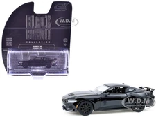 2024 FORD MUSTANG GT COUPE BLACK BANDIT 1/64 DIECAST MODEL BY GREENLIGHT 28170 B