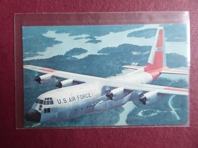 POSTKARTE LUFTFAHRT POSTKARTE LOCKHEED C-130A HERCULES US AIR FORCE USAF