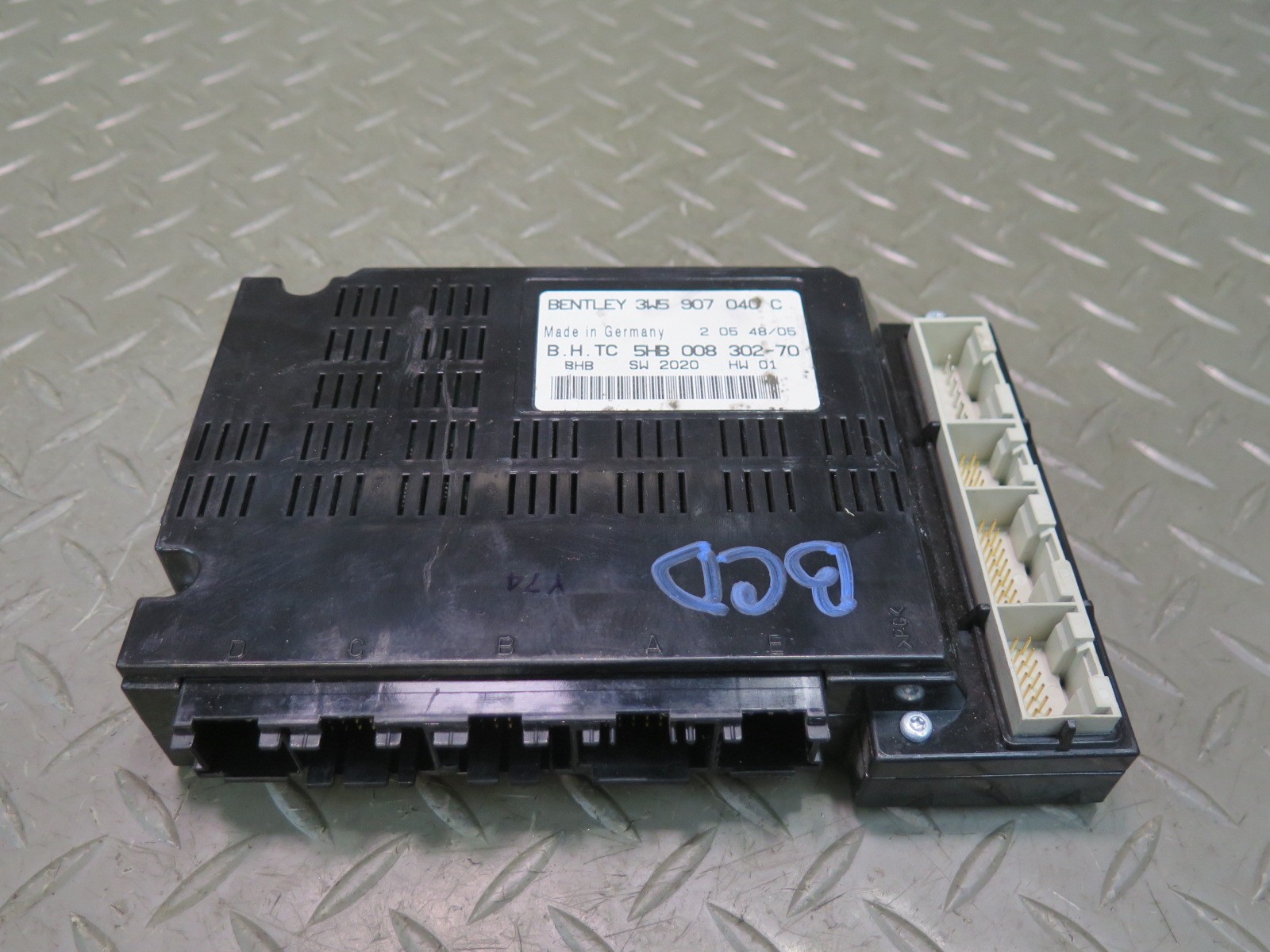 2006-2012 BENTLEY FLYING SPUR A/C HEATER CLIMATE CONTROL MODULE UNIT