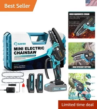 Lightweight Handheld Mini Chainsaw for Effortless Pruning - Gift for Dad & Mom