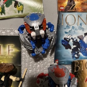 13 Vintage Lego Bionicle Figures Lot Bohrok 8560-85654 Complete *No Mask* Krana
