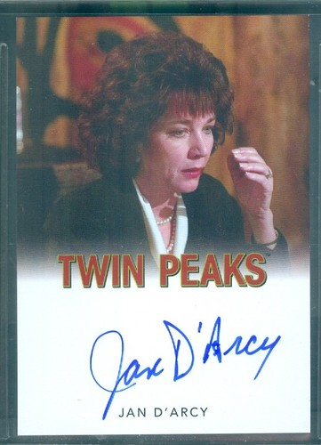 Twin Peaks Log Lady Chronicles Jan D'Arcy Full Bleed Autogrammkarte