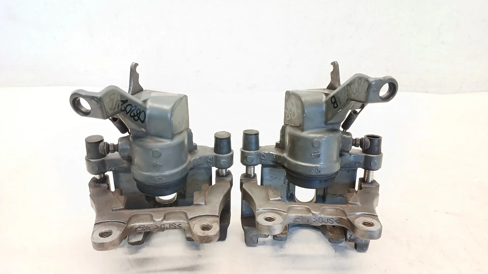 10-16 JAGUAR X351 XJ XJR XF XKR S/C BRAKE DISC CALIPER REAR LEFT RIGHT SET 08202 - Image 3 of 4