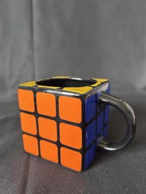Original Rubiks Würfel Keramik Form Becher von Paladone 1974 (gr1)