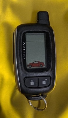 Avital 7352L 2-Way LCD Remote Control EZSDEI7352 NEW For Avital 5303 And 3300