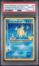Shining Magikarp Holo 66 Celebrations Classic Collection Pokemon PSA 10 on eBay