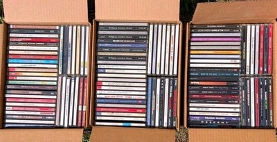 Big Lot of 121 CDs Country Classical Rock Jazz Xmas for Enjoyment or Resale
