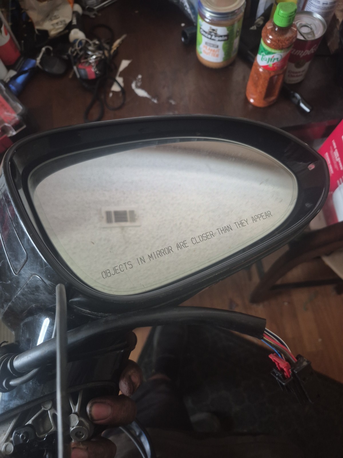 Bentley Flying Spur Right Side mirror Black
