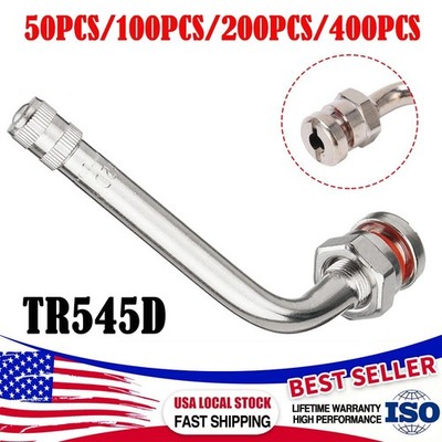50PCS-400PCS Truck Tire Valve Stems TR545D For New 22.5 & 24.5 Alcoa Aluminum