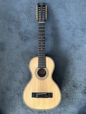 Vintage Paul Brett Viator Electro Acoustic 12 String Travel Guitar Gig Bag