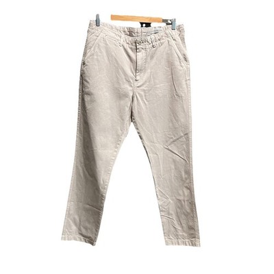 Outerknown Beige 5-Pocket Men's Chino Pants Size 34