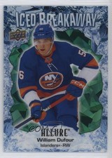 2023 Upper Deck Allure Iced Breakaway Green 216/249 William Dufour #IB-14 0nr3
