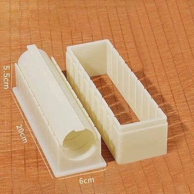 3pcs Sushi Maker Kit Roll Mold Set Round Square Heart Shape