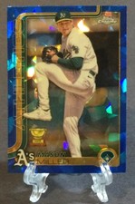 2025 Topps Chrome Blue Sapphire All Star Rookie Cup #142 Mason Miller SP