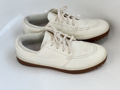 Nike Janoski G Sail Gum Leather Men's Size 7 Spikeless Golf Shoes