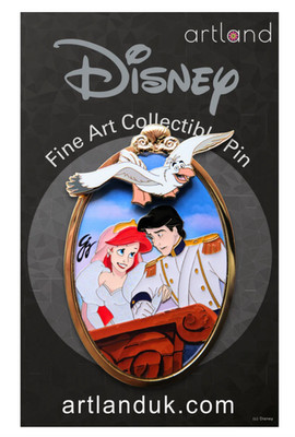 PRESALE Disney Artland Little Mermaid Ariel Eric Wedding Oval Series Pin LE 200