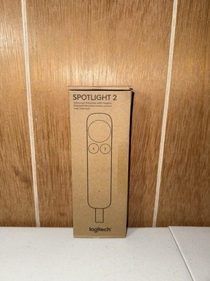 Logitech Spotlight 2 Presentation Remote Universal Wireless Bluetooth Clicker
