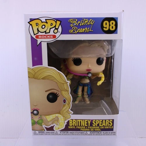 F3 Funko Pop Rocks Vinyl Figure Britney Spears 98