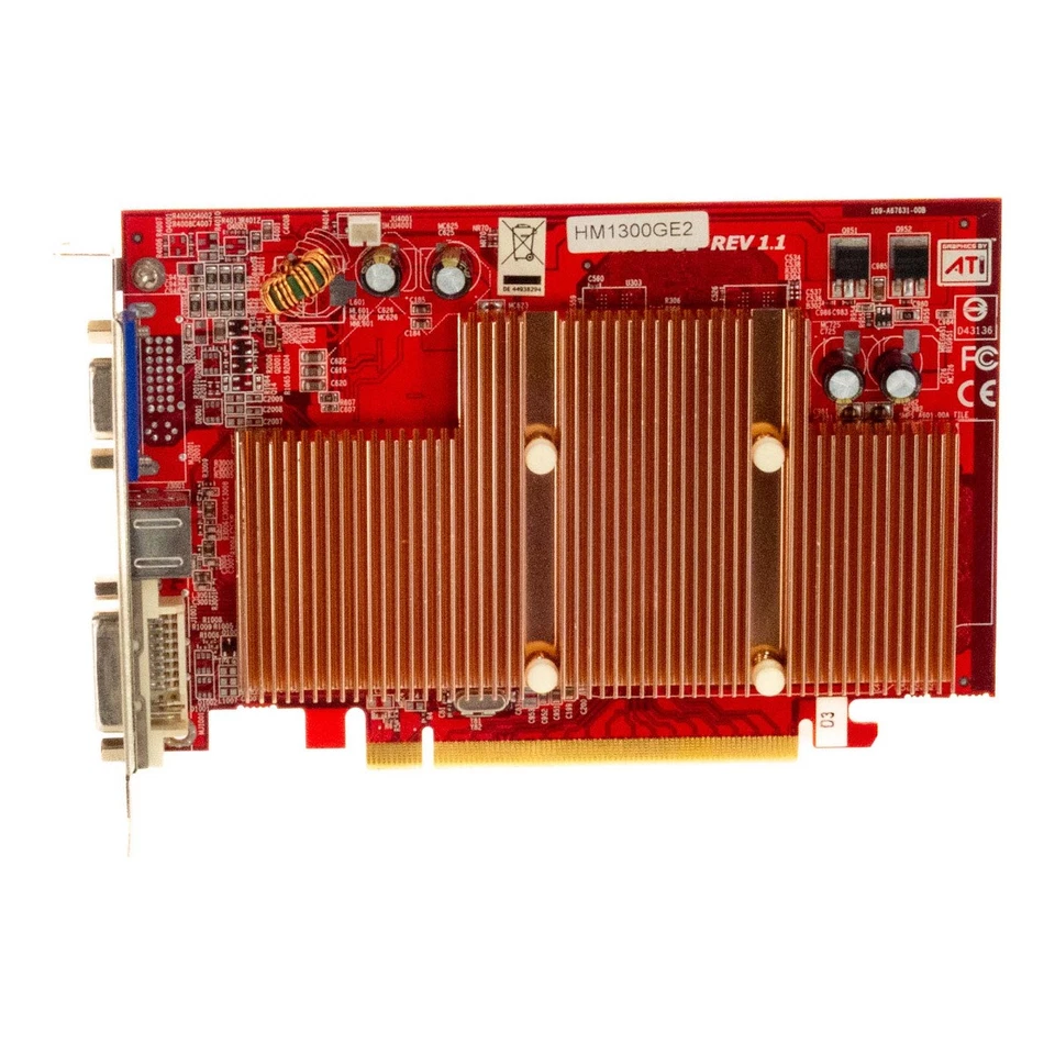 Graphic Card Gecube Ati Radeon X1300 Le 256MB GDDR2 HM1300GE2-D3 Pcie - Image 2 of 3