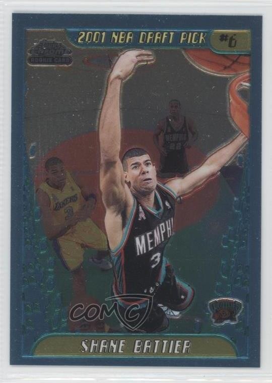 2001-02 Topps Chrome Shane Battier #134 1j2
