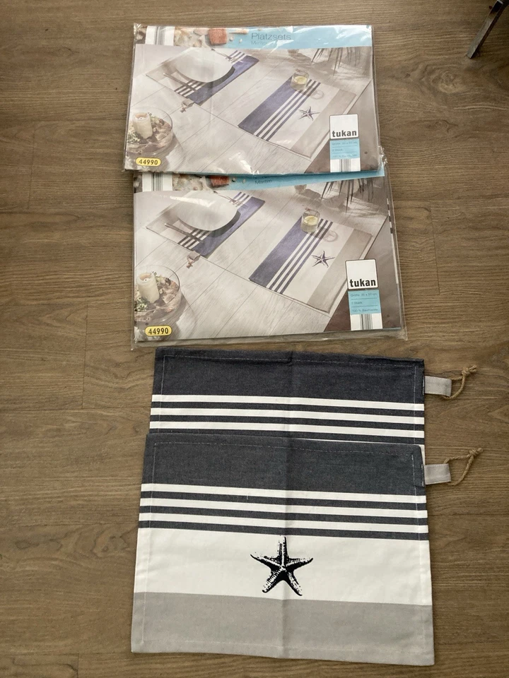 Maritime Tisch-Sets 6x