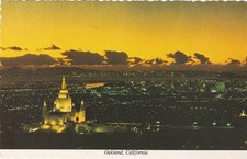 Night Aerial View-OAKLAND, California