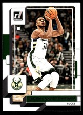 Giannis Antetokounmpo 2022-23 Donruss #53 Bucks NBA READ FREE SHIP AutographDen
