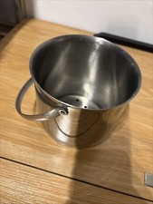 SECCHIELLO porta GHIACCIO Bottiglie Vino Spumante Cestello Vintage Made In Italy