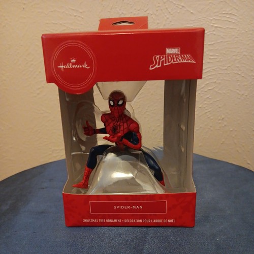 Marvel Spiderman Hallmark Ornament for Holiday Christmas Tree NIB