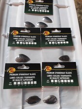 5 Packs of 3 Bass Pro Shops Premium Indiana Spinnerbait Blades Size 4