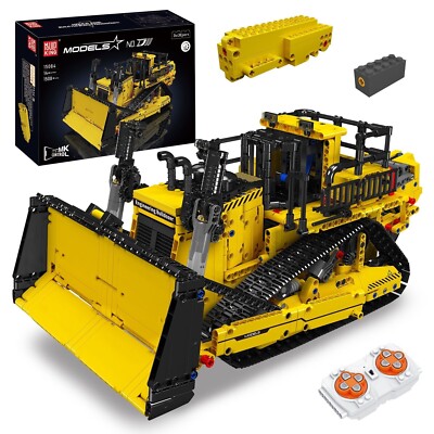 Mould King 15084 Bulldozer Technic Model Truck Vehicle Building Block RC Toy MOC