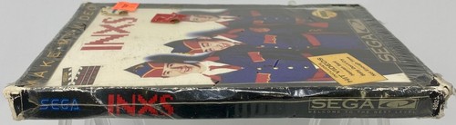 INXS: Make My Video (Sega CD, 1992) Sealed Original Box - Damaged - Hang Tag - Picture 9 of 18