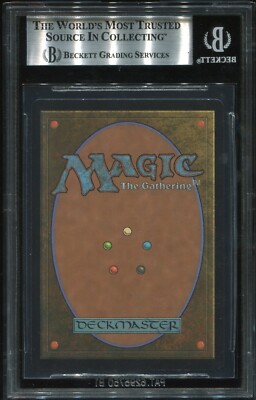 Llanowar Wastes BGS 9 Foil Japanese Apocalypse Graded MTG Magic