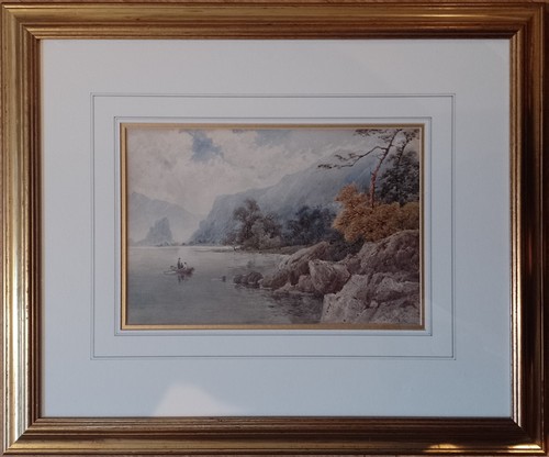 Pintura Antigua Acuarela Derwent Agua Firmada Fecha 1895 W J Boddy - Imagen 13 de 17