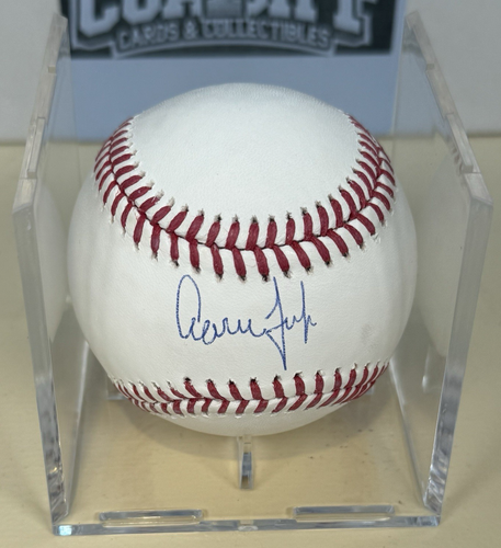 Aaron Judge New York Yankees Autographed Major League Baseball Steiner Certified