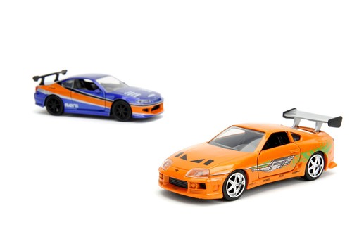 Fast & Furious Toyota Supra & Nissan Silvia - Jada (1/32) coche modelo coche - Imagen 4 de 9