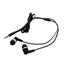 In Ear Stereo Headset kompatibel mit LG T385, inkl. Rufannahmetaste
