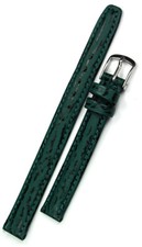 10mm Real Shark leather Band made Germany Graf green Watch Strap