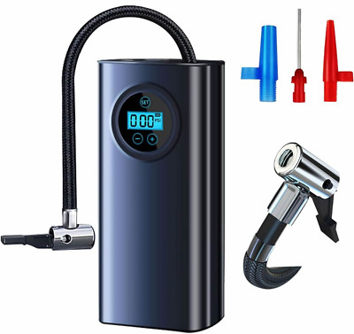 Inflator pump, smart wireless air pump, portable and multi-purpose for quick inf