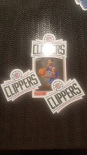 3 of L.A Clippers themed Car Decal Sticker quality basketball collectable