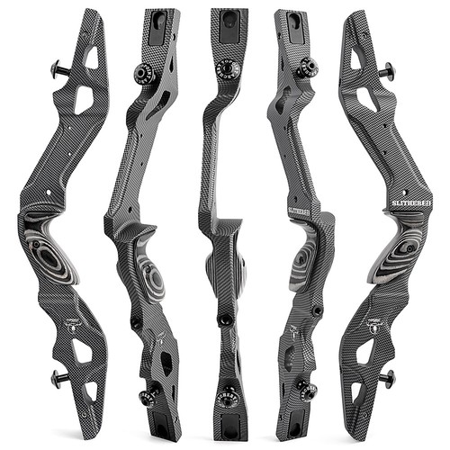ILF 17" 19" 21" arco recurvo mango elevador aluminio tiro con arco americano caza - Imagen 15 de 18