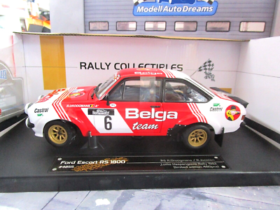 Modellino Auto Scala 1:18 SunStar FORD ESCORT RS 1800 RALLY DU CONDROZ 1979 Mikkola Hertz