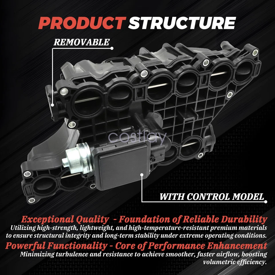 NUEVO colector de admisión con motor para Jeep Grand Cherokee 2014 2015 2018 solo 3,0 L Foto 2 de 4