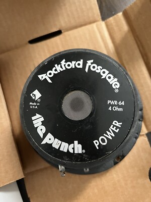 Old School Rockford Fosgate 6