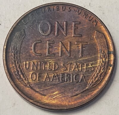 1955-S Lincoln Wheat Cents Filled 5. Mint Error. Choose BU Red