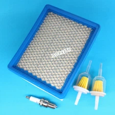 Fuel Air Filter Spark Plug Kit For Club Car DS Golf Cart 1992-up FE290 350 Carb
